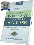 Book - What Patients Don't Say If Doctors Don't Ask - Best Seller